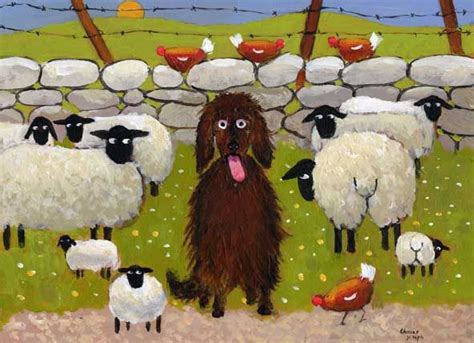 Ewe Are A Big Softee Sheep Art Naive Art Sheep Illustration