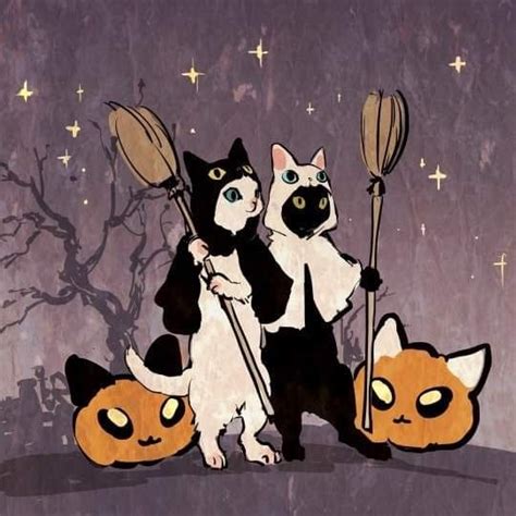 Its Spooky Season Halloween Art Cat Art Cute Art
