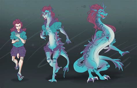 Valerie TF Sequence By ReganClaire Furry Art Furry Tf Female Dragon