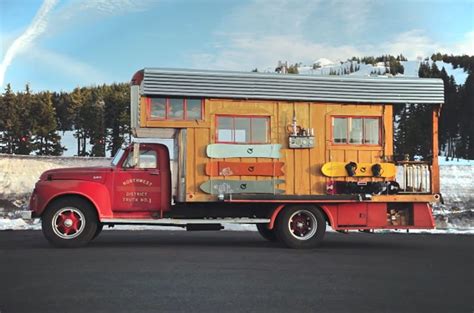 This Vintage Fire Truck Was Turned Into A Tiny Home On Wheels