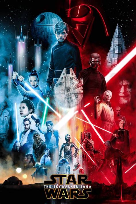 Star Wars The Skywalker Saga By Darksideofdesign On Deviantart Star