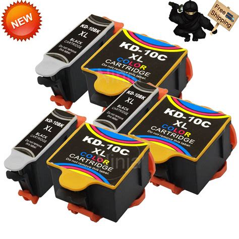 6 Pack For Kodak 10 Xl Ink Cartridge Fits Esp 3 5 7 9 3250 5210 5250 6150 9250 Ebay