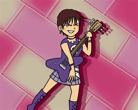 Luna Loud With Her Guitar The Loud House Loud House Characters Loud Mario Characters