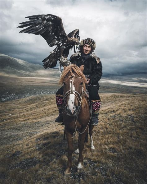 Earthfocus “this Is Bazarbai A Kazakh Eagle Hunter Living In