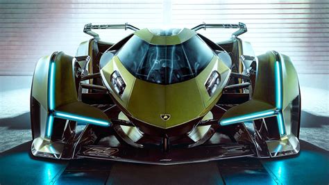 Lambo V12 Vision Gran Turismo Concept Revealed Exclusively Available