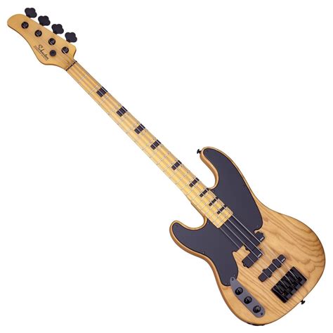Disc Schecter Model T Session Left Handed Bass Aged Natural Satin
