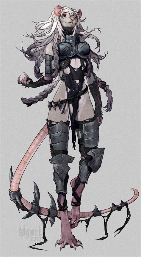 Artstation Female Skaven Design Batch Victoria Yurkovets In