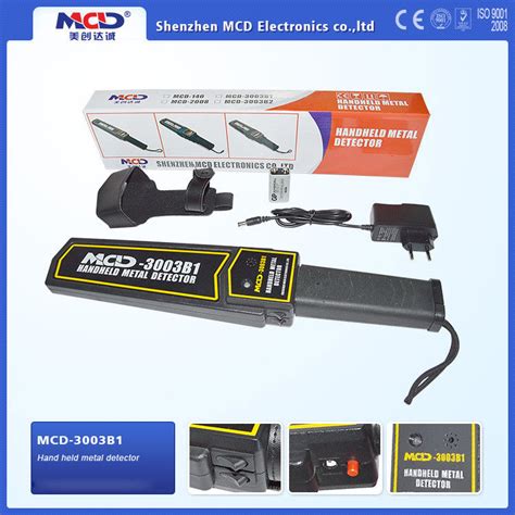 High Performance Portable Hand Held Metal Detector For Airport Station