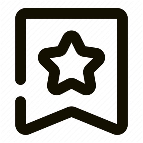 App Bookmark Favorite Favourite Star Ui Ux Icon Download On