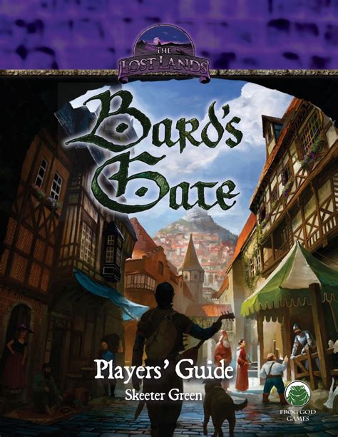 The Lost Lands—bards Gate Players Guide Pdf