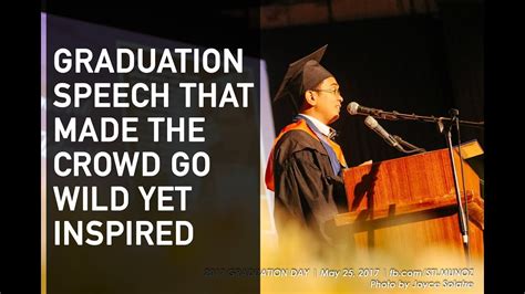 Tagalog Graduation Speech For Guest Speaker