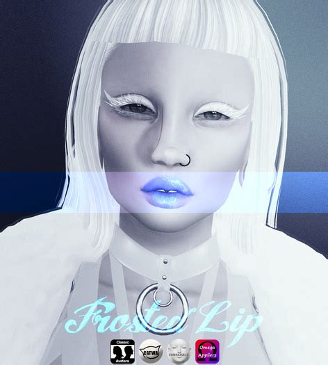 Second Life Marketplace Nox Frosted Lip Tattoo Layers
