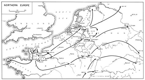 Map depicting german and russian the goal of this site is two fold. 1Up Travel - Historical Maps of World War II .Northern Europe, 1944-1945 From American Military ...