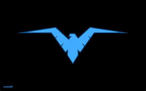 Nightwing Logo Vector By Elclon On Deviantart