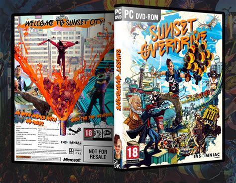 Sunset Overdrive Box Art Cover Sunset Overdrive Cover Dvd Covers
