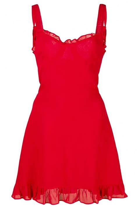 Rent The Christine Red Dress Reformation Hurr Christine Dress Red Dress Pretty Dresses