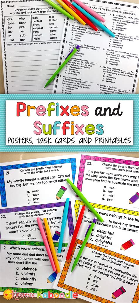 Are You Looking For No Prep Prefix And Suffix Materials For Your 3rd