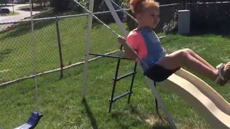 How To Swing On The Swing Set Youtube