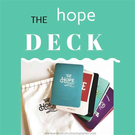 Using The Hope Deck To Bless And Encourage Others
