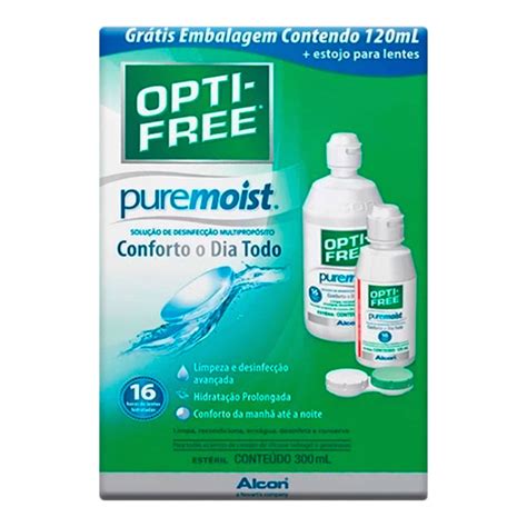 Opti Free Puremoist Multi Purpose Contact Lens Solution 10 Fl Oz