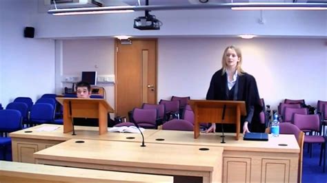 Law Students Using Our Mock Court Room Youtube