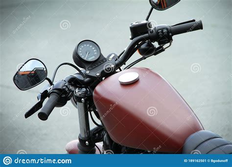 Classic American Motorcycle Stock Image Image Of Horsepower Style