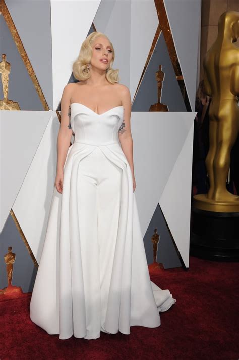 Lady Gagas Oscars Dresses Popsugar Fashion Photo 61