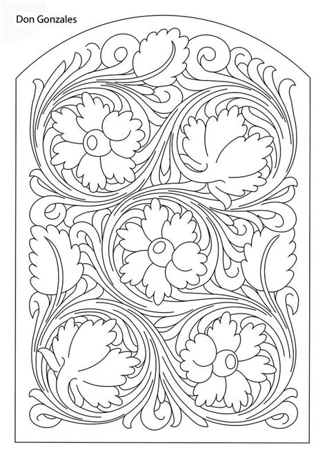 Pin By Naser Piran On Leather Carving Pattern Leather Tooling