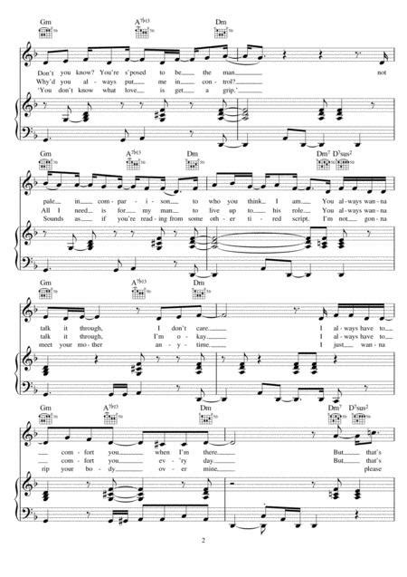 Stronger Than Me By Amy Winehouse Amy Winehouse Digital Sheet Music For Piano Vocal Guitar