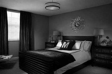 Black And White Master Bedroom Decorating Ideas Home Design Style