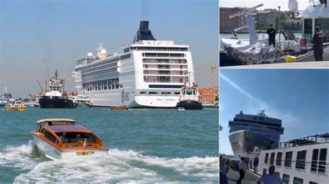 Venice Cruise Ship Crash Two Australians Injured After Tourist Boat
