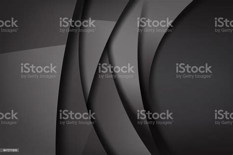 Abstract Background Dark And Black Overlaps 006 Stock Illustration