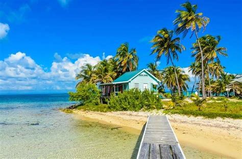 Best Beaches In Belize Map