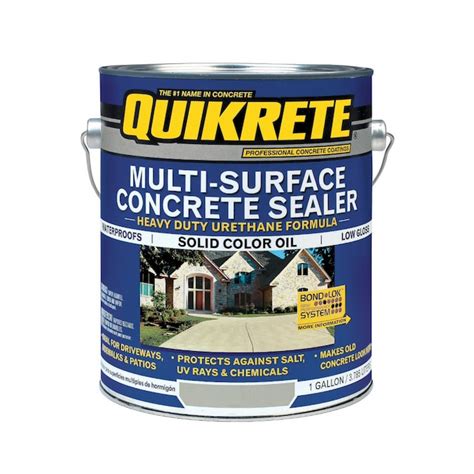 Quikrete Gallon Multi Surface Concrete Sealer In The Concrete Stains