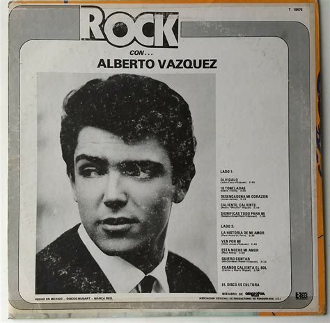 Alberto Vazquez Rock Disco Lp Vinil Acetato 9900 En Mercado Libre
