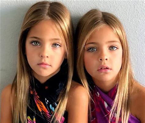 Pictures Of Young Twins Who Are Hailed As The Most Beautiful Girls In