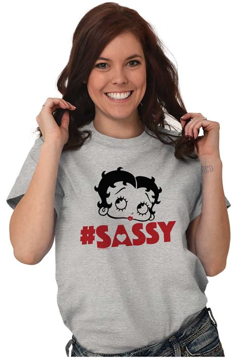 Brisco Brands Vintage Ladies Tshirts Tees T For Women Cartoon Betty