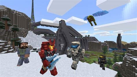 Minecraft Halo Skins How To Get The Master Chief Mash Up Pack Wepc
