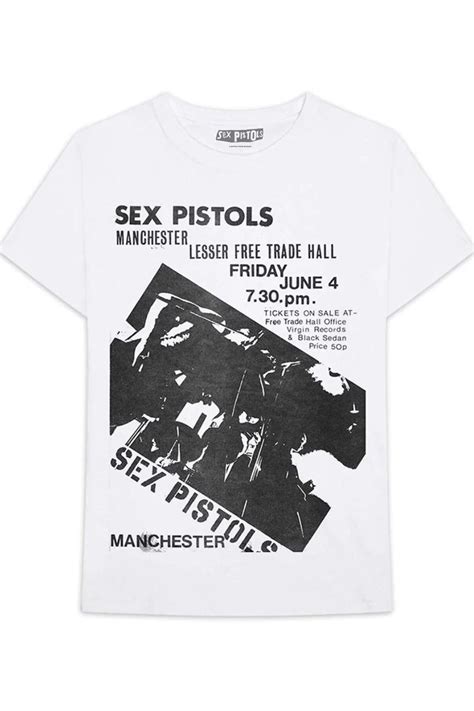 Sex Pistols Manchester Flyer Majica Knjižara Rockmark
