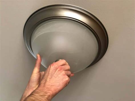 These holes are not only unsightly, but also they can allow drafts to enter you home. How to Remove 3 Kinds of Ceiling Light Covers - Little ...