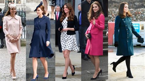 Kate Middletons Best Maternity Outfits And Pregnancy Style Looks Youtube