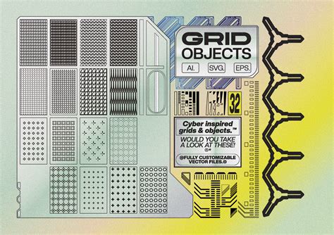 Grid Objects Pack On Behance