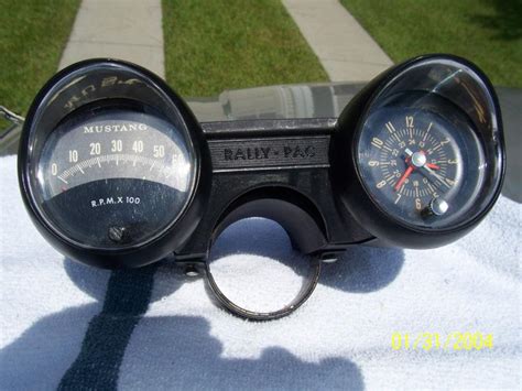 Find 196566 Mustang Rally Packpac Gauges In Sunset Beach North