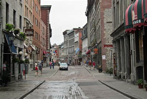 The Streets Of Old Montreal