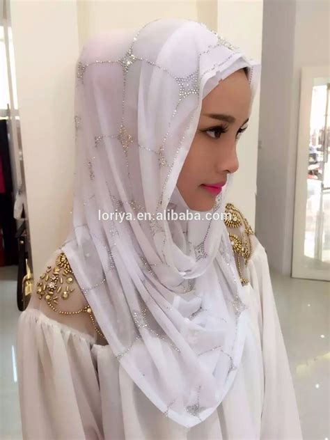 Hot Sale Girls Beautiful Muslim Hijab Fashion Scarf Malaysia Arab