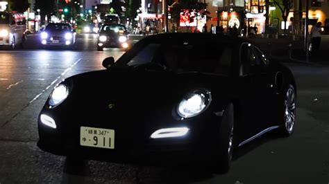 Custom Porsche 911 Black Paint So Dark You Cant See It At Night