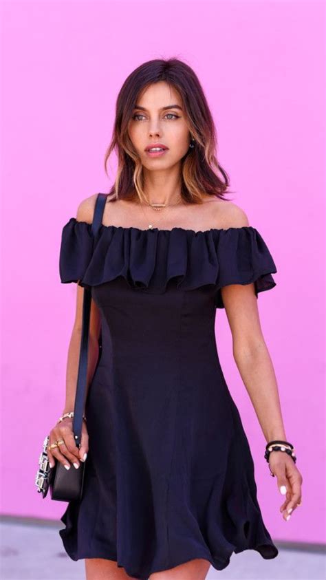 Gorgeous Shoulderless Black Dressvivaluxury Fashion Fashion Blogger