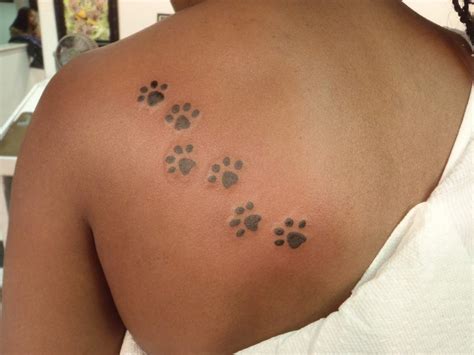 Amazing Paw Print Tattoos With Deep Connection TattoosWin