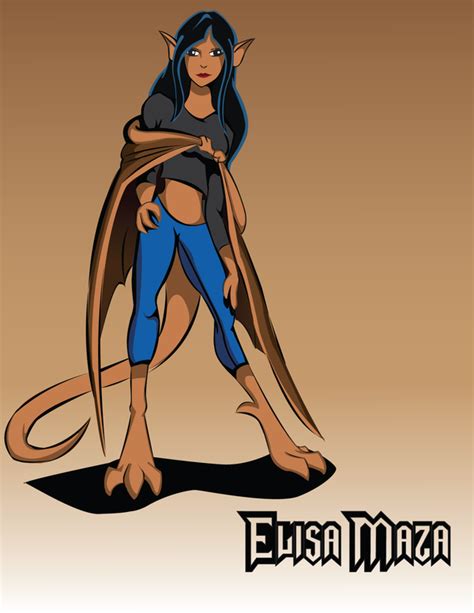 Elisa Maza Gargoyle By 10esas On Deviantart Gargoyles Disney