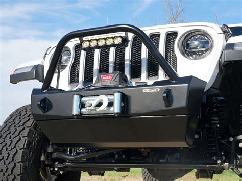 Rustys Bumpers Trail Stubby Front Jl Wrangler Rustys Off Road